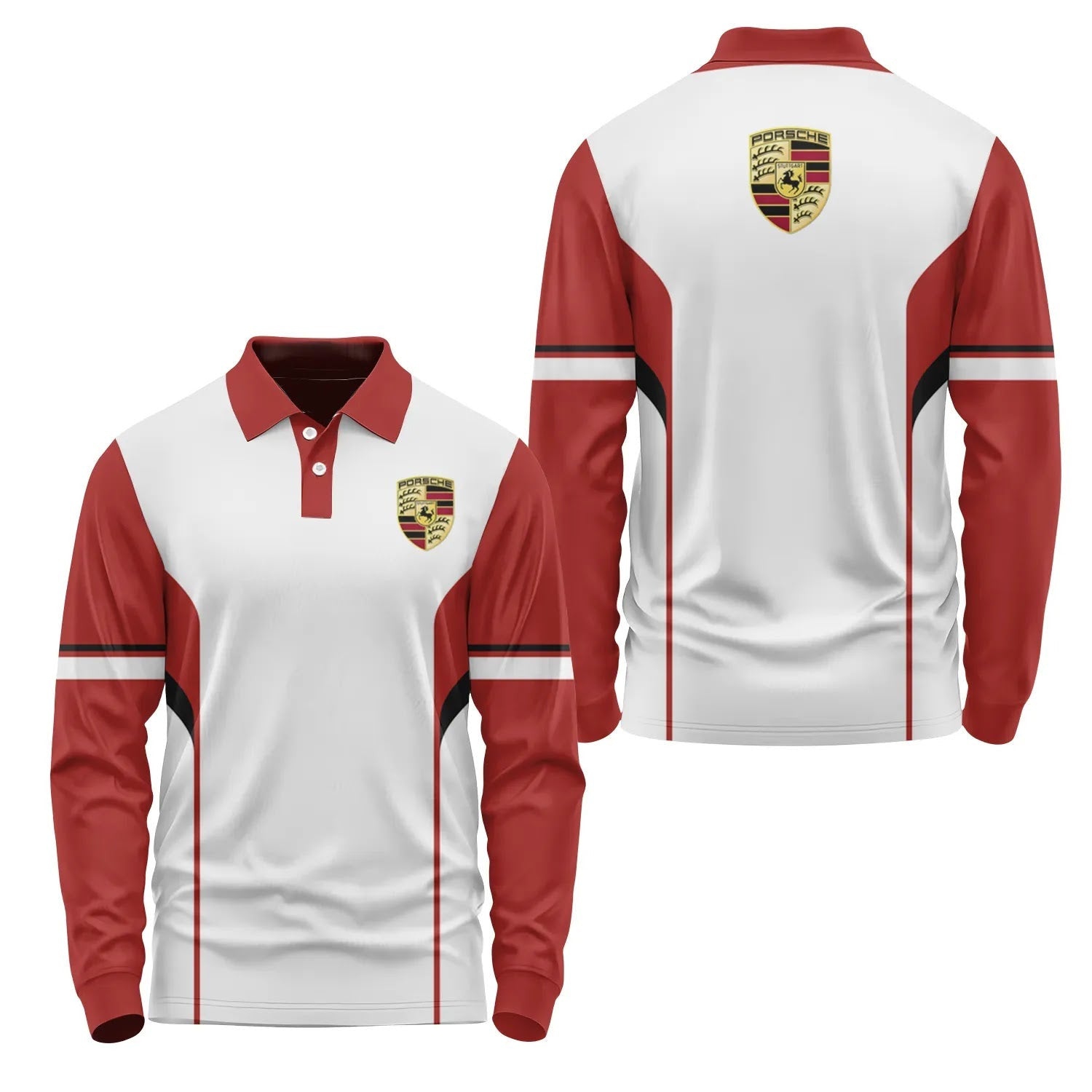 Porsche Apparels | 4-Way Stretch Performance Fabric with Moisture-Wicking Technology | Comfortable Activewear for Optimal Movement 6