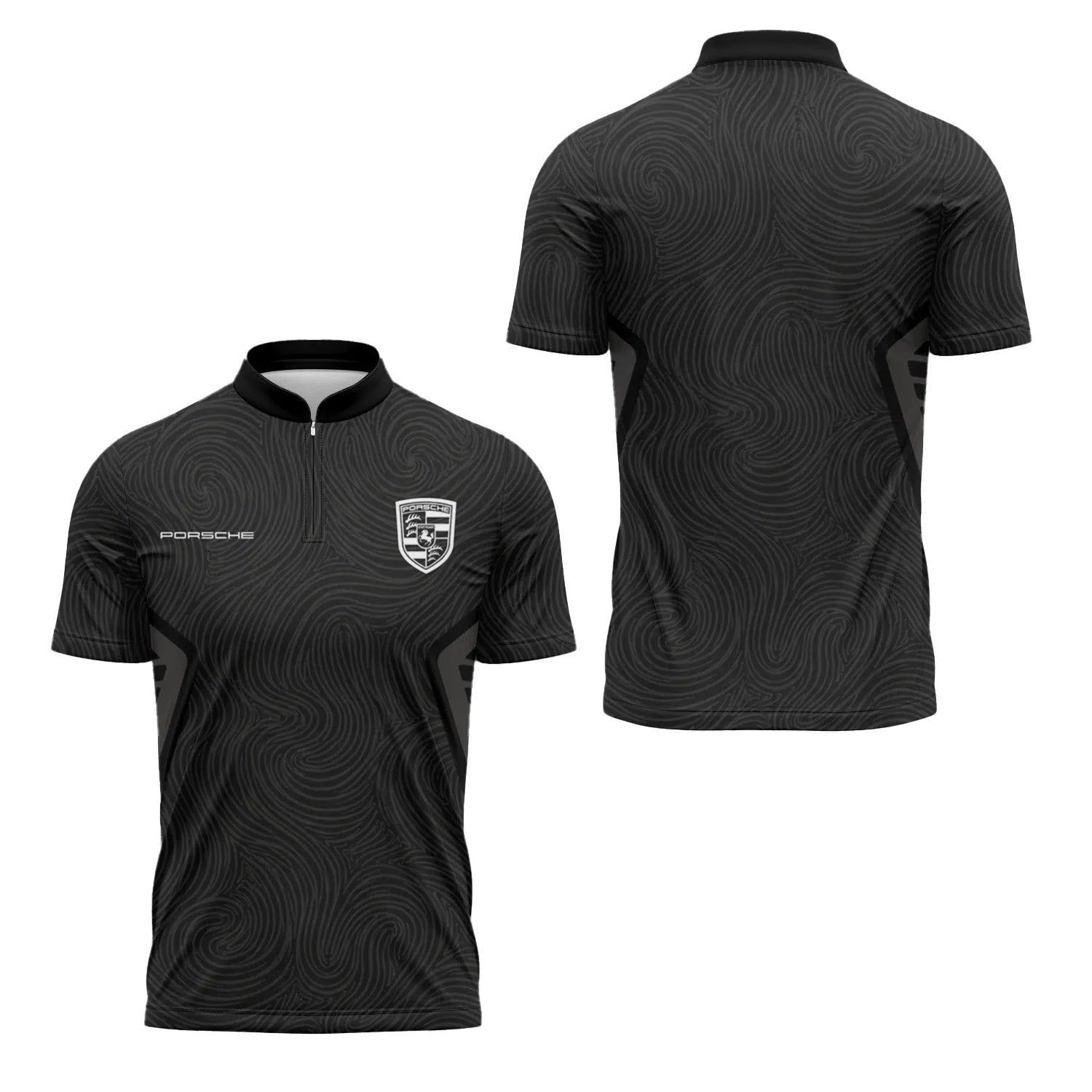 Porsche Apparel | 4-Way Stretch Performance Fabric with Moisture-Wicking Technology | Comfortable Activewear for All-Day Wear 5