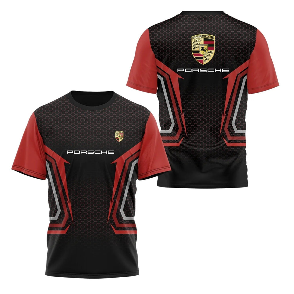 Porsche Apparels | Performance Fabric Apparel with 4-Way Stretch | Moisture-Wicking for Ultimate Comfort 3