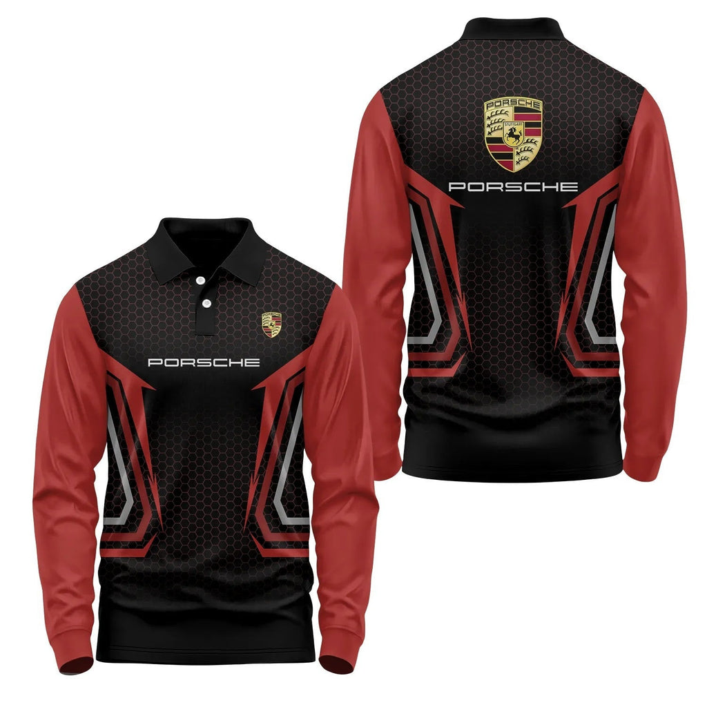 Porsche Apparels | Performance Fabric Apparel with 4-Way Stretch | Moisture-Wicking for Ultimate Comfort 6