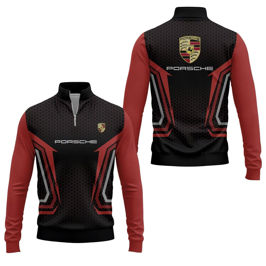 Porsche Apparels | Performance Fabric Apparel with 4-Way Stretch | Moisture-Wicking for Ultimate Comfort 7