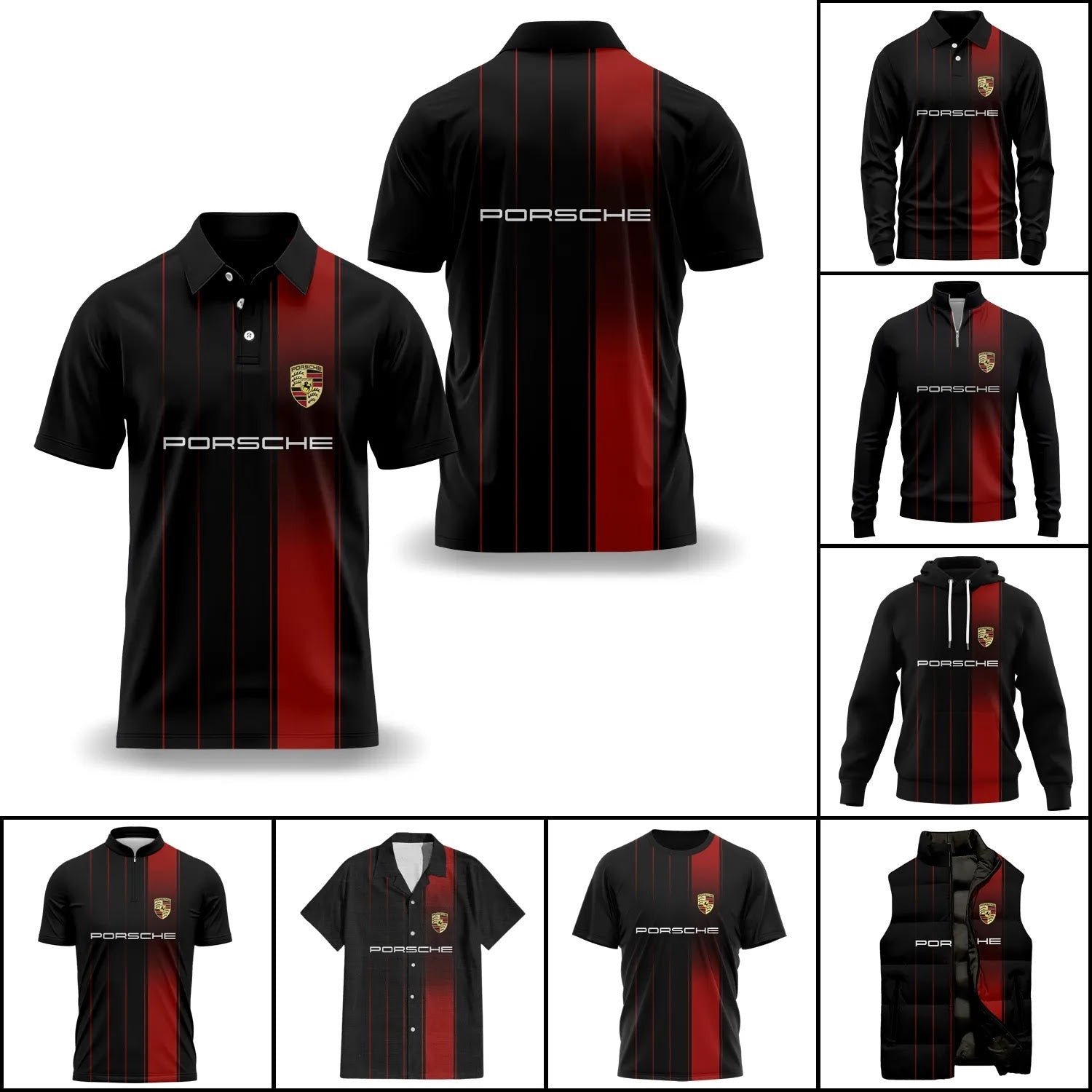 Performance Apparel | 4-Way Stretch Fabric with Moisture-Wicking Technology | Comfortable Fit for Active Lifestyle 1