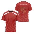 Porsche Apparels | 4-Way Stretch Performance Fabric Top with Moisture-Wicking Technology for Ultimate Comfort 3