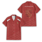 Porsche Apparels | 4-Way Stretch Performance Fabric Top with Moisture-Wicking Technology for Ultimate Comfort 4
