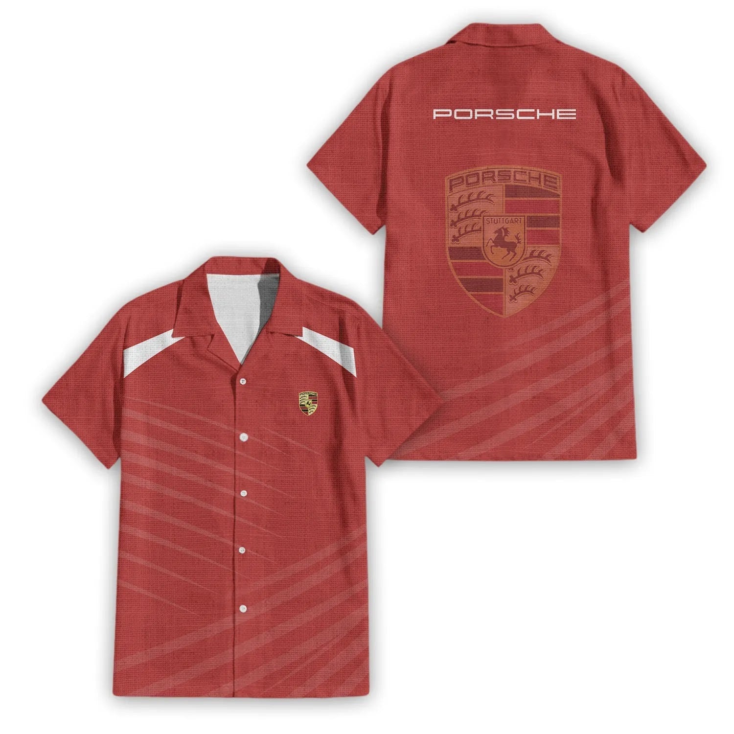 Porsche Apparels | 4-Way Stretch Performance Fabric Top with Moisture-Wicking Technology for Ultimate Comfort 4
