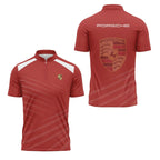 Porsche Apparels | 4-Way Stretch Performance Fabric Top with Moisture-Wicking Technology for Ultimate Comfort 5