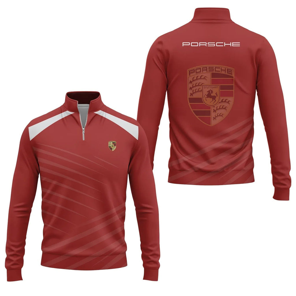 Porsche Apparels | 4-Way Stretch Performance Fabric Top with Moisture-Wicking Technology for Ultimate Comfort 7