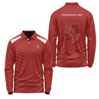 Porsche Apparels | 4-Way Stretch Performance Fabric Top with Moisture-Wicking Technology for Ultimate Comfort 6
