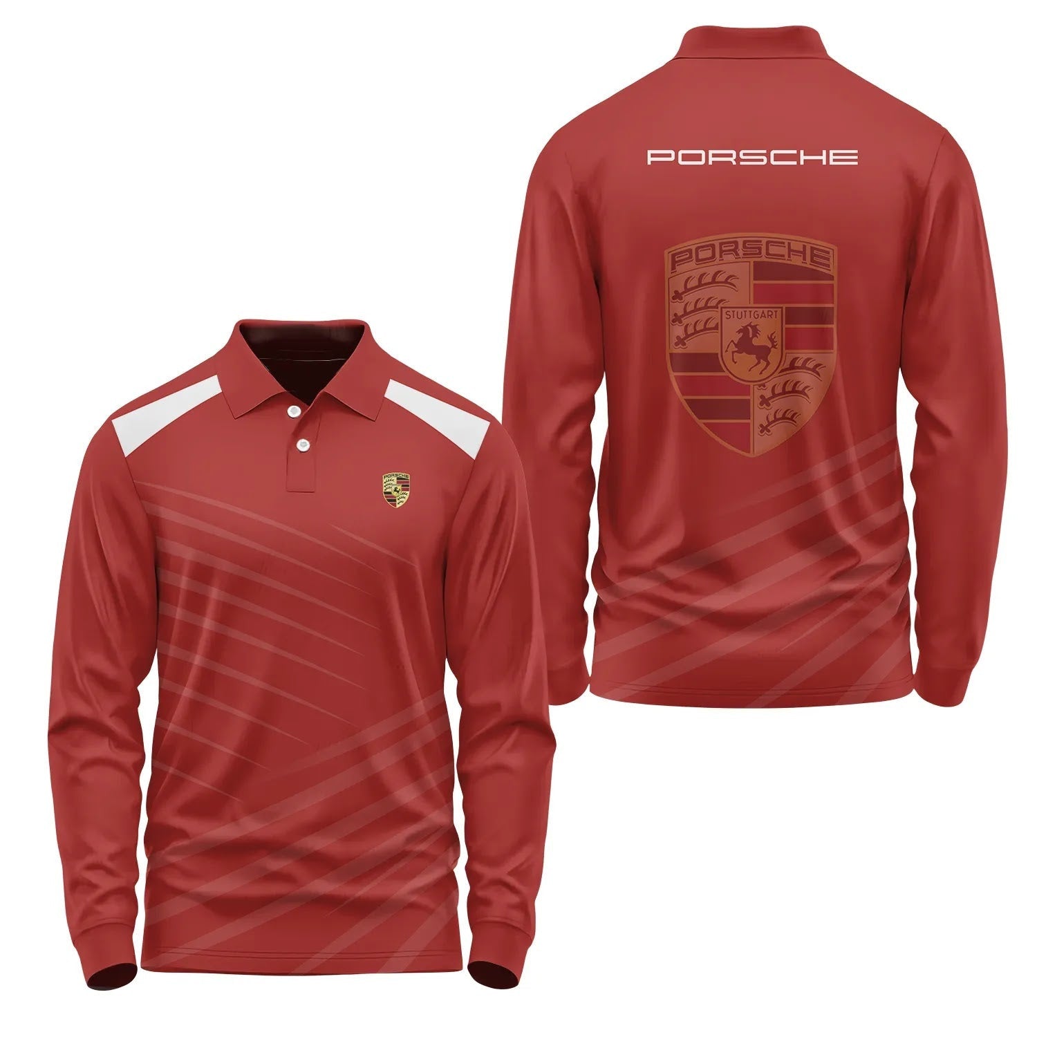 Porsche Apparels | 4-Way Stretch Performance Fabric Top with Moisture-Wicking Technology for Ultimate Comfort 6